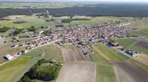 Lastras de Cuéllar vista aérea