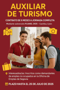 auxiliar de turismo lastras de cuellar